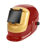 Maxbell Professional Welding Face Welder Cap Welding Dimming for Weld red