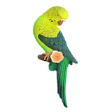 Maxbell Realistic Miniature Birds Tree Peeker Decor Statue for Outdoor Patio