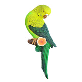 Maxbell Realistic Miniature Birds Tree Peeker Decor Statue for Outdoor Patio