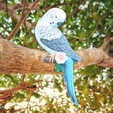 Maxbell Realistic Miniature Birds Tree Peeker Decor Statue for Outdoor Patio