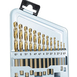 Maxbell 13x Twist Drill Bit Set Hole Punching Drill Bit for Engineering Home DIY M35 M35 Steel