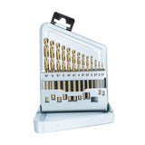 Maxbell 13x Twist Drill Bit Set Hole Punching Drill Bit for Engineering Home DIY M35 M35 Steel