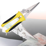 Maxbell Industrial Scissors Hand Tool Multipurpose for Cables Cardboard Plumbing Straight