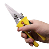 Maxbell Industrial Scissors Hand Tool Multipurpose for Cables Cardboard Plumbing Straight