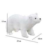 Maxbell Garden Statue Figurine 3D Animal Sculpture for Teaching Props