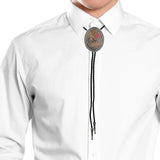 Maxbell Fashion Bolo Tie Necklace Pendant Adjustable Casual Jewelry PU Leather Rope Multicolor