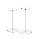 Maxbell Clear Hat Stand Display Rack Round Display Riser for Living Room Table Home 35cm