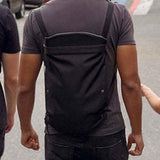 Maxbell Fashion Chest Bag Sport Tote Men Chest Pack Messenger Bag Backpack Casual Black