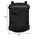 Maxbell Fashion Chest Bag Sport Tote Men Chest Pack Messenger Bag Backpack Casual Black