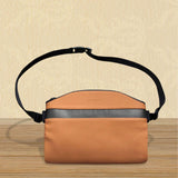 Maxbell Fashion Chest Bag Sport Tote Men Chest Pack Messenger Bag Backpack Casual Brown