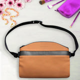 Maxbell Fashion Chest Bag Sport Tote Men Chest Pack Messenger Bag Backpack Casual Brown