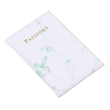 Maxbell Passport Cover and Luggage Tag Set Travel for Unisex Registration Plate Green
