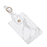Maxbell Passport Cover and Luggage Tag Set Travel for Unisex Registration Plate Gray