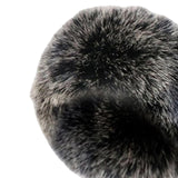 Maxbell Faux Fur Cuffs Headband Arm Warmer for Cold Winter Halloween Decorations Grey