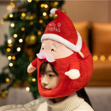 Maxbell Xmas Funny Christmas Santa Hat Accessories Lightweight Festive Gifts