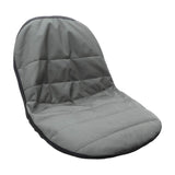 Maxbell Garden Lawn Mower Seat Cover with Pockets Durable for Lawn Mower Tractor Grey