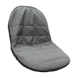 Maxbell Garden Lawn Mower Seat Cover with Pockets Durable for Lawn Mower Tractor Grey