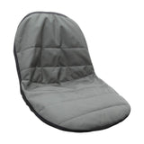 Maxbell Garden Lawn Mower Seat Cover with Pockets Durable for Lawn Mower Tractor Grey