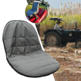 Maxbell Garden Lawn Mower Seat Cover with Pockets Durable for Lawn Mower Tractor Grey