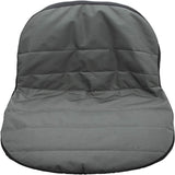 Maxbell Garden Lawn Mower Seat Cover with Pockets Durable for Lawn Mower Tractor Grey