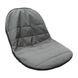 Maxbell Garden Lawn Mower Seat Cover with Pockets Durable for Lawn Mower Tractor Grey