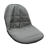 Maxbell Garden Lawn Mower Seat Cover with Pockets Durable for Lawn Mower Tractor Grey