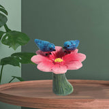 Maxbell Cute Miniature Fairy Garden Accessories Statue for Outdoor Bonsai Decoration Flower