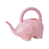 Maxbell Cute Gardening Water Bottle Long Mouth Modern 1L for Garden Yard Patio Pink