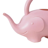Maxbell Cute Gardening Water Bottle Long Mouth Modern 1L for Garden Yard Patio Pink