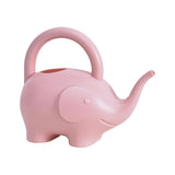 Maxbell Cute Gardening Water Bottle Long Mouth Modern 1L for Garden Yard Patio Pink