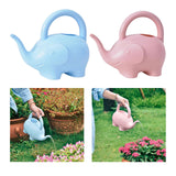 Maxbell Cute Gardening Water Bottle Long Mouth Modern 1L for Garden Yard Patio Blue