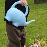 Maxbell Cute Gardening Water Bottle Long Mouth Modern 1L for Garden Yard Patio Blue