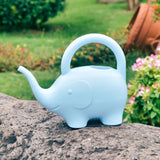 Maxbell Cute Gardening Water Bottle Long Mouth Modern 1L for Garden Yard Patio Blue