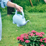 Maxbell Cute Gardening Water Bottle Long Mouth Modern 1L for Garden Yard Patio Blue