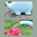Maxbell Cute Gardening Water Bottle Long Mouth Modern 1L for Garden Yard Patio Blue