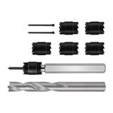 Maxbell HSS Spot Weld Cutter Set Drill Bit Sheet Power Tools for Power Drill 9PCS