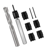 Maxbell HSS Spot Weld Cutter Set Drill Bit Sheet Power Tools for Power Drill 9PCS
