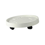 Maxbell Rolling Planter Stand Pot Trolley Pot Saucer Tray Pallet for Indoor 22.5cm