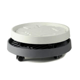 Maxbell Rolling Planter Stand Pot Trolley Pot Saucer Tray Pallet for Indoor 22.5cm