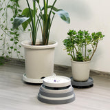 Maxbell Rolling Planter Stand Pot Trolley Pot Saucer Tray Pallet for Indoor 22.5cm