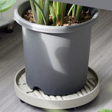 Maxbell Rolling Planter Stand Pot Trolley Pot Saucer Tray Pallet for Indoor 28.5cm