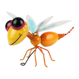 Maxbell Wall Art Sculpture Statue Ornament Crafts for Outdoor Balcony Dining Room Dragonfly