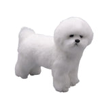 Maxbell Realistic Dog Plush Toy Interactive Companion Decor for Toddler Standing