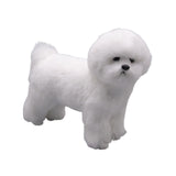 Maxbell Realistic Dog Plush Toy Interactive Companion Decor for Toddler Standing