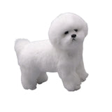 Maxbell Realistic Dog Plush Toy Interactive Companion Decor for Toddler Standing