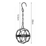 Maxbell 4Pcs Stainless Steel Ball Bird Feeder Ball Birds Feeders for Garden Squirrels