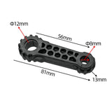 Maxbell Carbon Fiber Connection Rod Durable Part Accessories for Multiple Horizontal