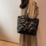 Maxbell Stylish Women Shoulder Bag Grocery Handbags Tote Bag for Holiday girls Black
