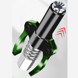 Maxbell greases Coupler Easy to Push Professional Hands Free greases Nozzle Upgrade nozzle