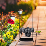 Maxbell Multifunctional Bonsai Planter Basket Planter for Patio Bedroom Decoration Style A Dark Gray